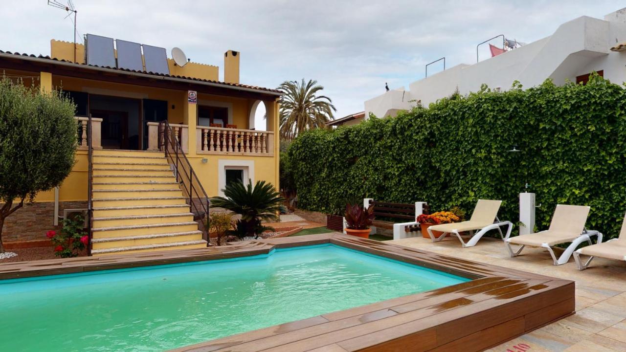 Villa Raphael Con Piscina Порто де Алькудиа Экстерьер фото